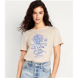 EveryWear Crew-Neck Graphic T-Shirt