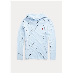 Boys 8-20 Paint-Splatter Hooded Tee