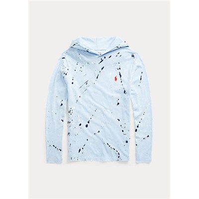 Boys 8-20 Paint-Splatter Hooded Tee
