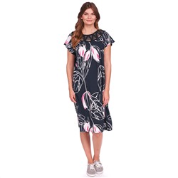 Damen Kleid mit dekorativem Ausschnitt