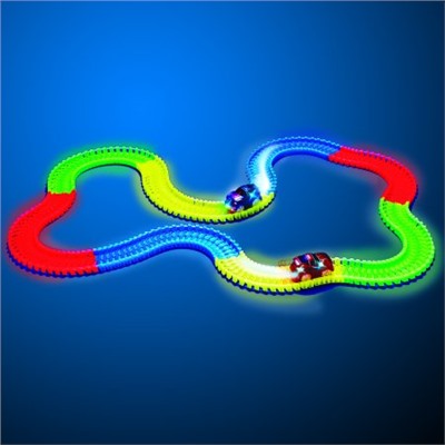 As Seen On Tv Magic Tracks-bend Flex & Glow Racetrack