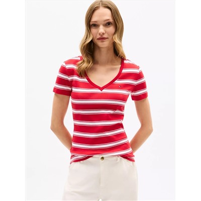 V-Neck Stripe Favorite T-Shirt