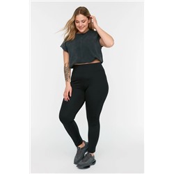 Trendyol Curve Siyah Örme Tayt TBBSS22TA0026