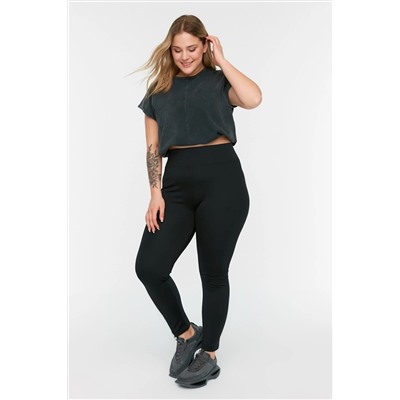 Trendyol Curve Siyah Örme Tayt TBBSS22TA0026