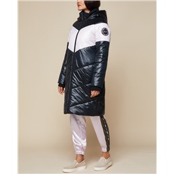 JXJC Colorblock Puffer Coat