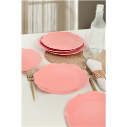 Keramika Pembe Romeo Servis Tabağı 26 Cm 6 Adet 550 PT002026F550A0000000ASD400