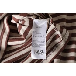 Трендовый со всех сторон лонгслив тельняшка Kar*l Lagerfel*d