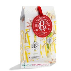 Roger & Gallet - Coffret Noël Bienfaisant Cédrat (Eau Parfumée 30ml + Crème Mains 30ml)