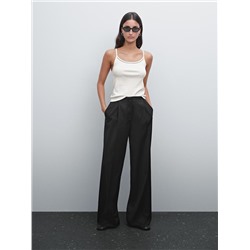 Top knitted straps lace