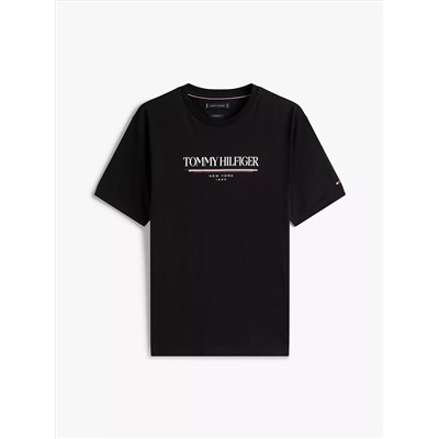 Tommy 1985 Stripe Logo T-Shirt