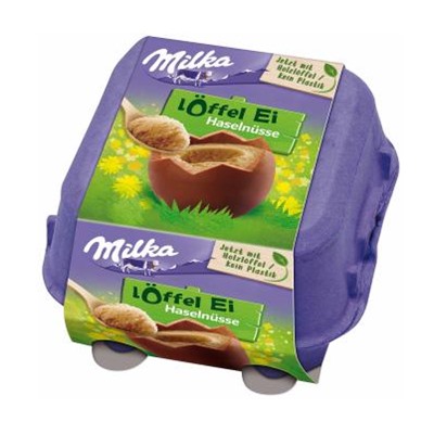 Milka Löffel-Ei Haselnüsse 4x34g