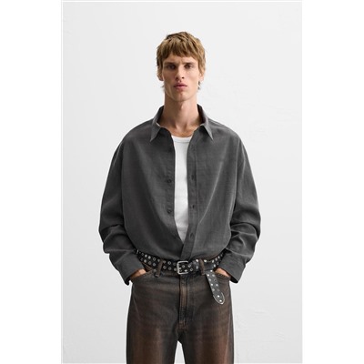 CAMISA RAYAS MEZCLA LYOCELL