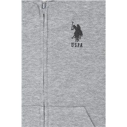 Erkek Çocuk Gri Melanj Basic Sweatshirt