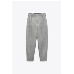TROUSERS WITH TURN-UP HEMS