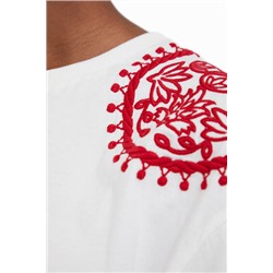 Camiseta bordada Stella Jean