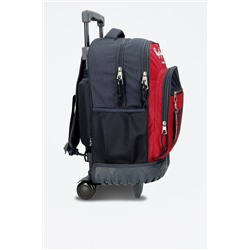 Mochila con ruedas Clark Rojo y antracita