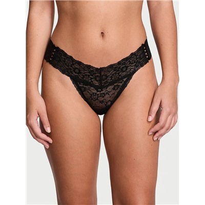 THE LACIE Lace Lace-Up Thong Panty