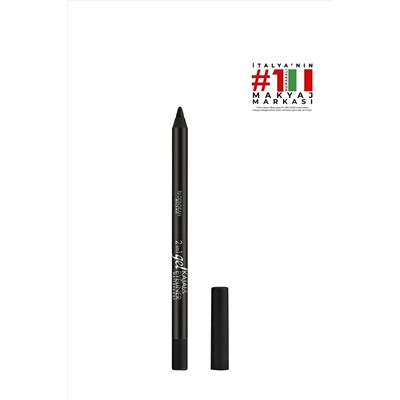 Deborah 2in1 Gel Kajal & Eyeliner Pencil Göz Kalemi 01 Siyah 8009518222562