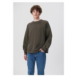 MaviBisiklet Yaka Gri Sweatshirt 0S10035-70090