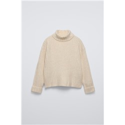 SOFT-TOUCH RIBBED SWEATER