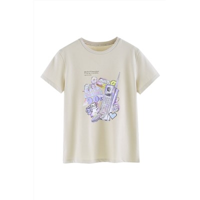 Camiseta caqui