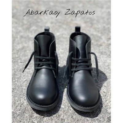 AB. ZAPATOS 2619 · negro+Vera pelle flores АКЦИЯ