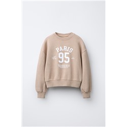 SUDADERA EFECTO LAVADO TEXTO
