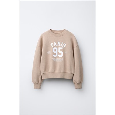 SUDADERA EFECTO LAVADO TEXTO