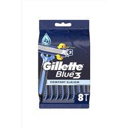 Gillette, Blue3 Comfort Slalom Kullan At Tıraş Bıçağı 8'li