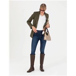 Kahverengi Slim Fit Ceket
