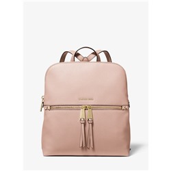 MICHAEL MICHAEL KORS Rhea Medium Pebbled Slim Backpack