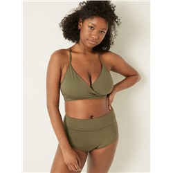 PINK SWIM HIGH WAIST SHORTIE