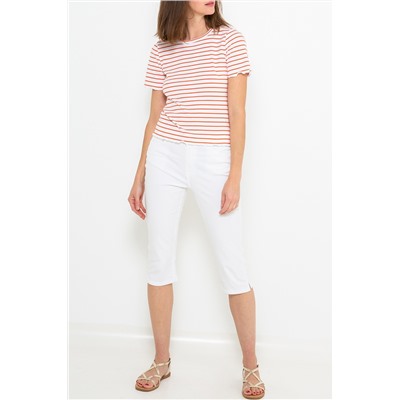 Pantalón pirata Blanco