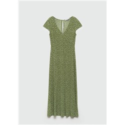 Vestido estampado textura