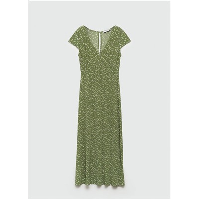 Vestido estampado textura