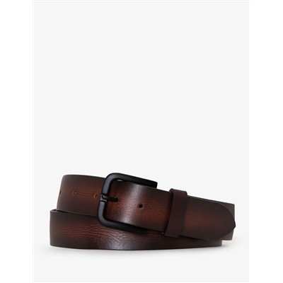 MENS 38MM BURNISHED EDGE BELT