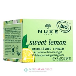 Nuxe Sweet Lemon Baume Lèvres BIO 15g