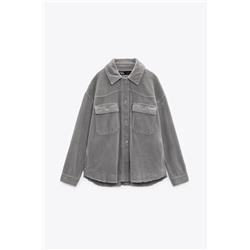 FRAYED CORDUROY JACKET