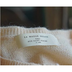 L*a Mall*e Sezan*e мягкий, нежный и пушистый женский пуловер 🍂 отшиты на фабрике из остатков оригинальных тканей бренда