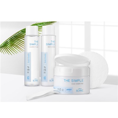 The Simple Cica Toner Pad, Успокаивающие тонер-пэды с экстрактом центеллы