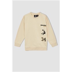 Erkek Çocuk Shaquille O'Neal Bisiklet Yaka Sweatshirt