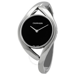 CALVIN KLEINParty Small Black Dial Bangle Ladies Watch