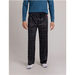 PLAID LUXE FLEECE PANTS