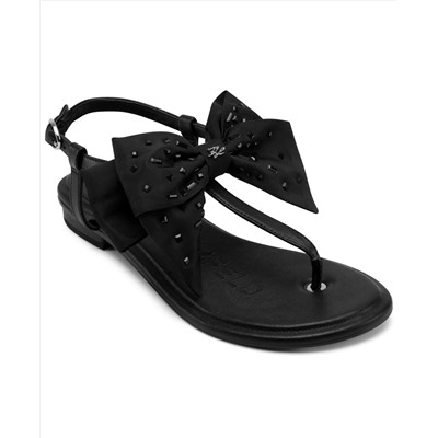 CRISTI BOW FLAT THONG SANDAL