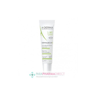 A-Derma Dermalibour+ Cica-Baume Lèvres Réparateur 15ml