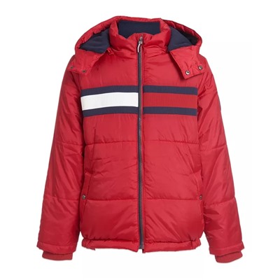 Tommy Hilfiger Big Boys Flag Puffer Jacket