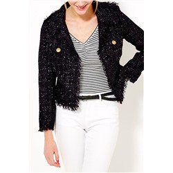 Chaqueta irisada Azul noche