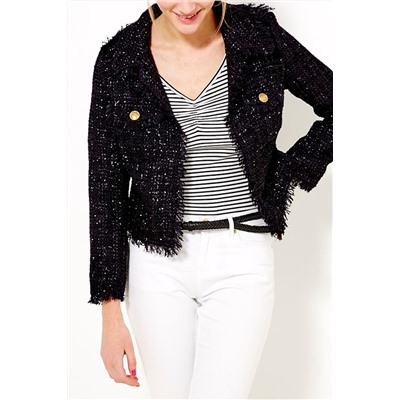 Chaqueta irisada Azul noche