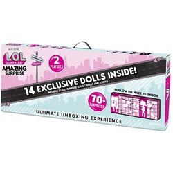 L.O.L. Surprise! Amazing Surprise with 14 Dolls, 70+ Surprises & 2 Playset