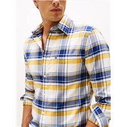 Regular Fit Big Check Print Shirt